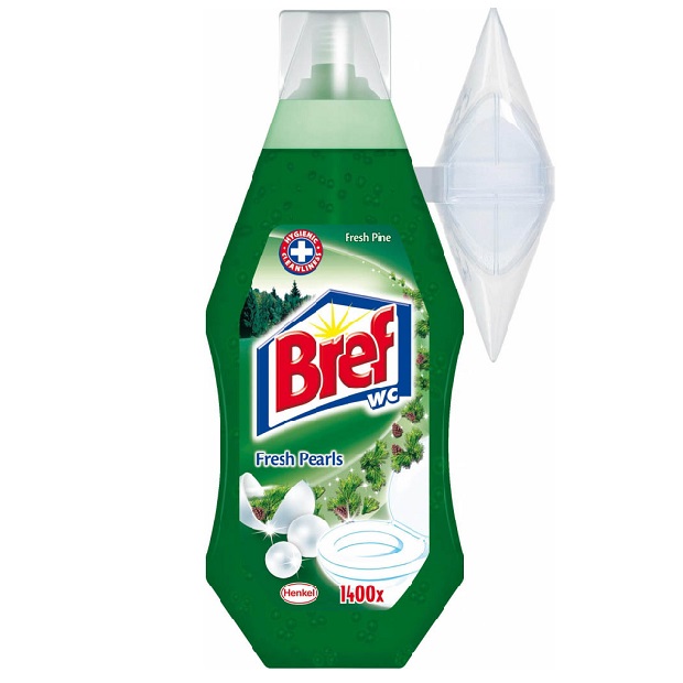BREF WC gel 360ml+závěs Pine